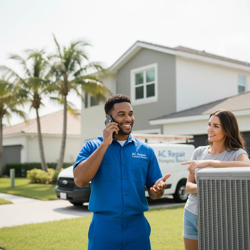 AC Repair Pompano Beach customer support in Allenton